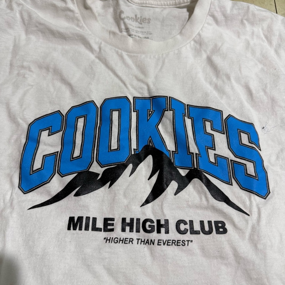 Cookies Men’s Mile High Club White T-Shirt